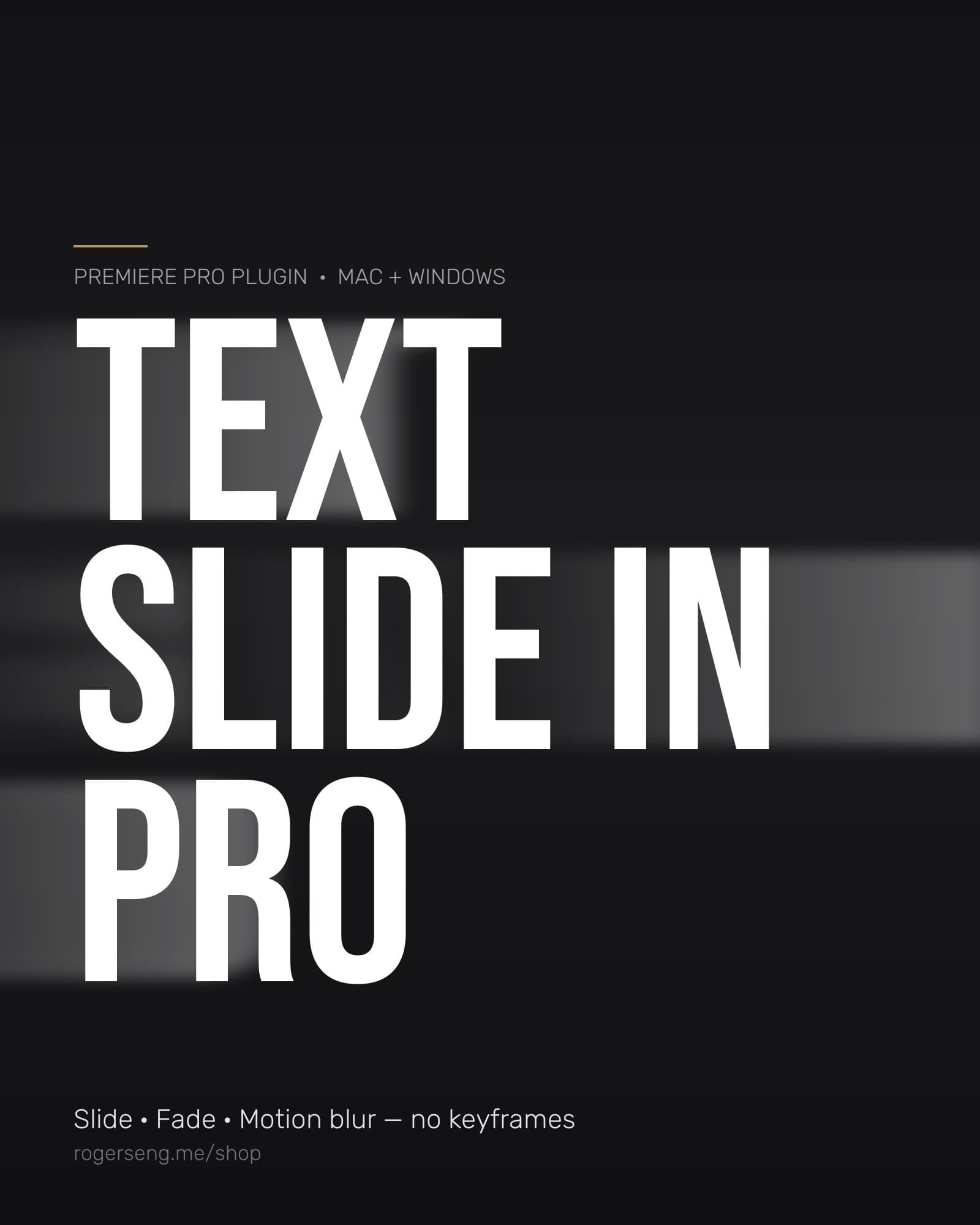 Text Slide In Pro